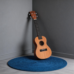 23 inch concert ukulele with solid red cedar top and zebrawood back and sides in matte finish - image 5