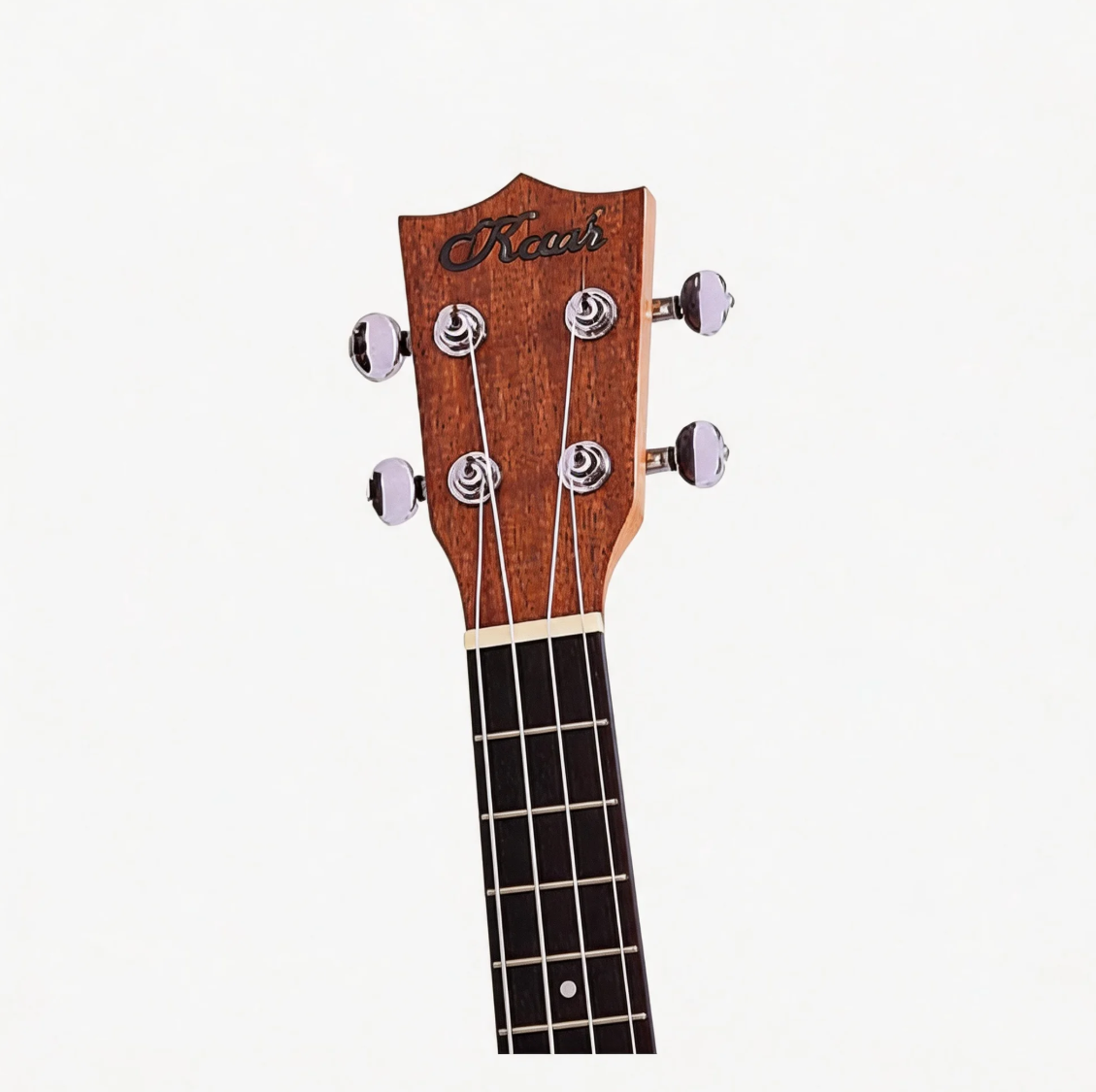 23 inch concert ukulele with solid red cedar top and zebrawood back and sides in matte finish - image 3