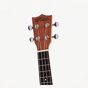 23 inch concert ukulele with solid red cedar top and zebrawood back and sides in matte finish - image 3