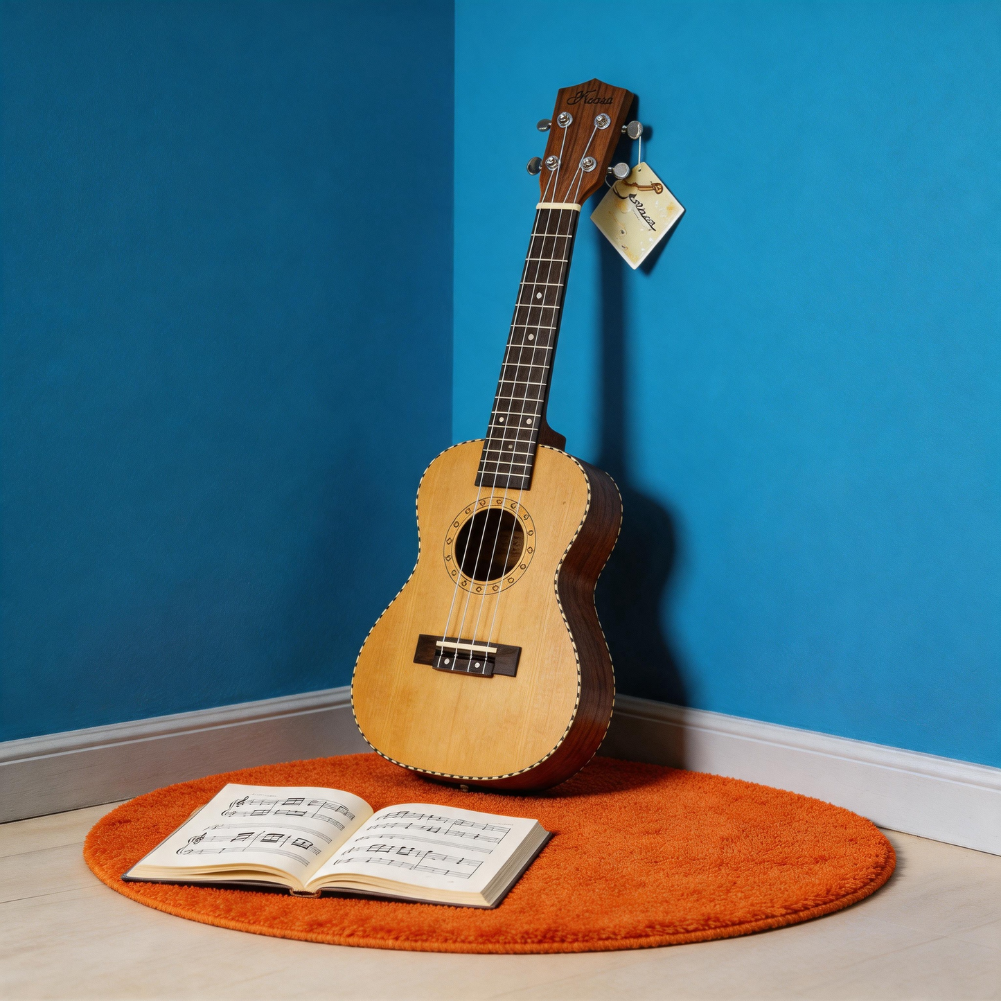 UKU12 Solid Cedar Top, Rosewood Back & Sides Tenor Ukulele