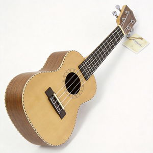 23 inch concert ukulele with solid red cedar top and rosewood back and sides in matte finish - image 2