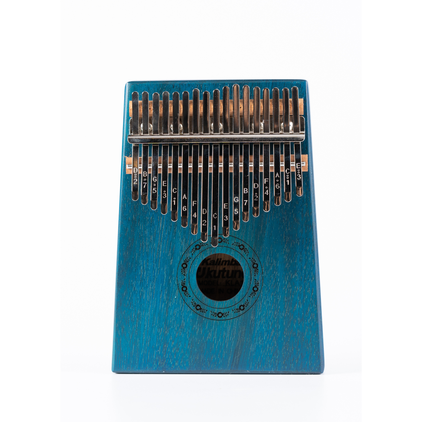 KLA1 Solid Koa Wooden 17-Keys Kalimba