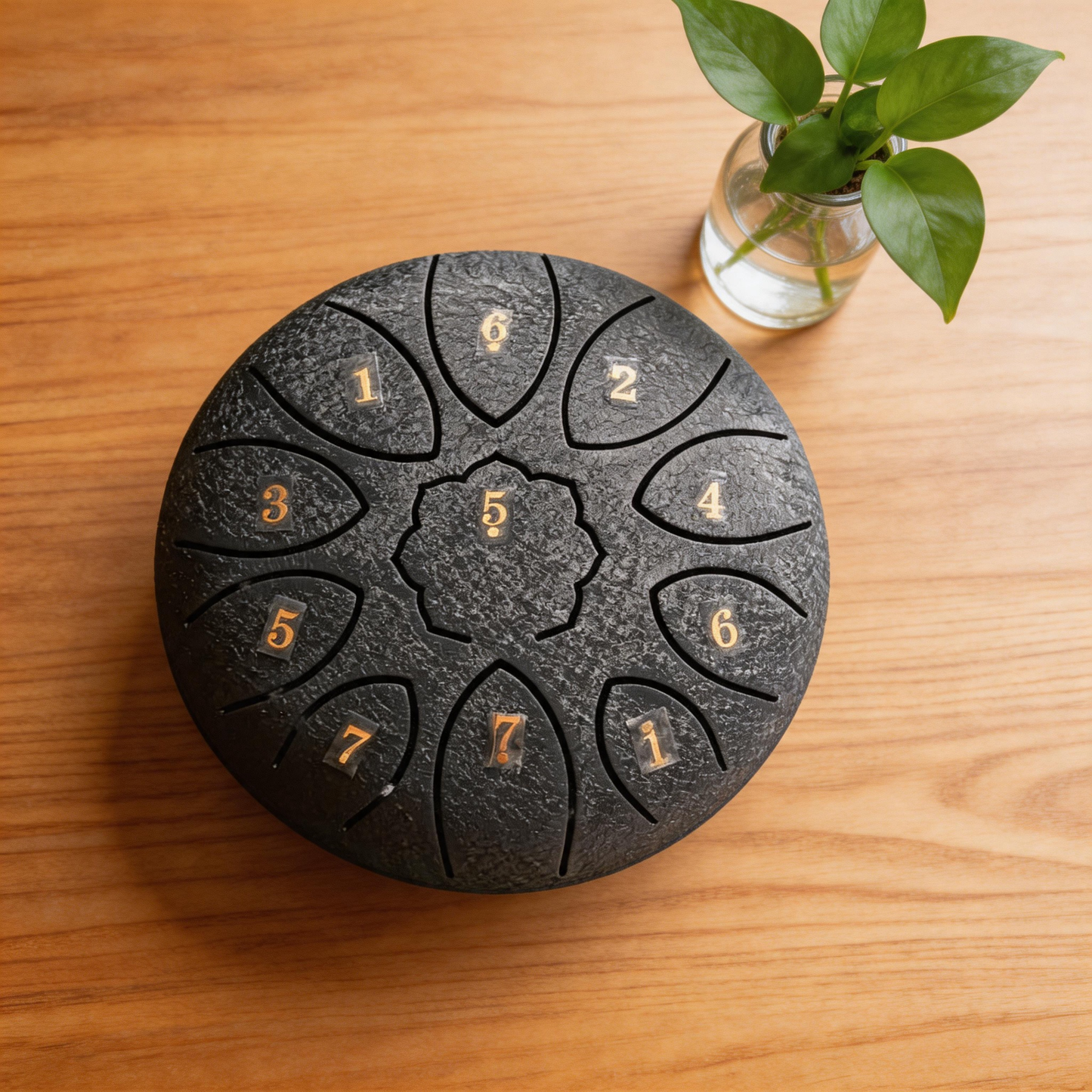 KLG02 Carbon Steel Tongue Drum, 6 Inch / 11 Notes
