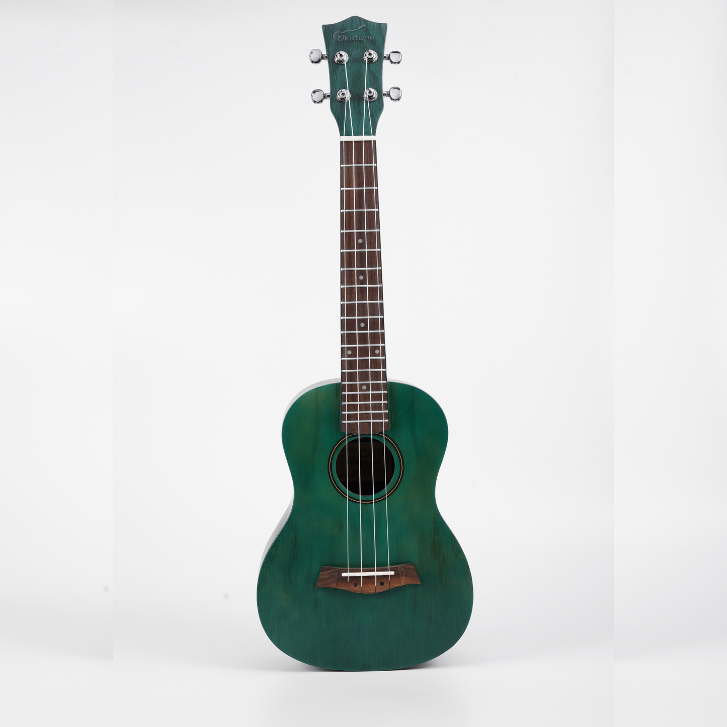 UKA1 Ash Wood Tenor Ukulele Matte Green
