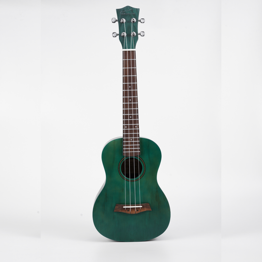 UKA1 Ash Wood Tenor Ukulele Matte Green