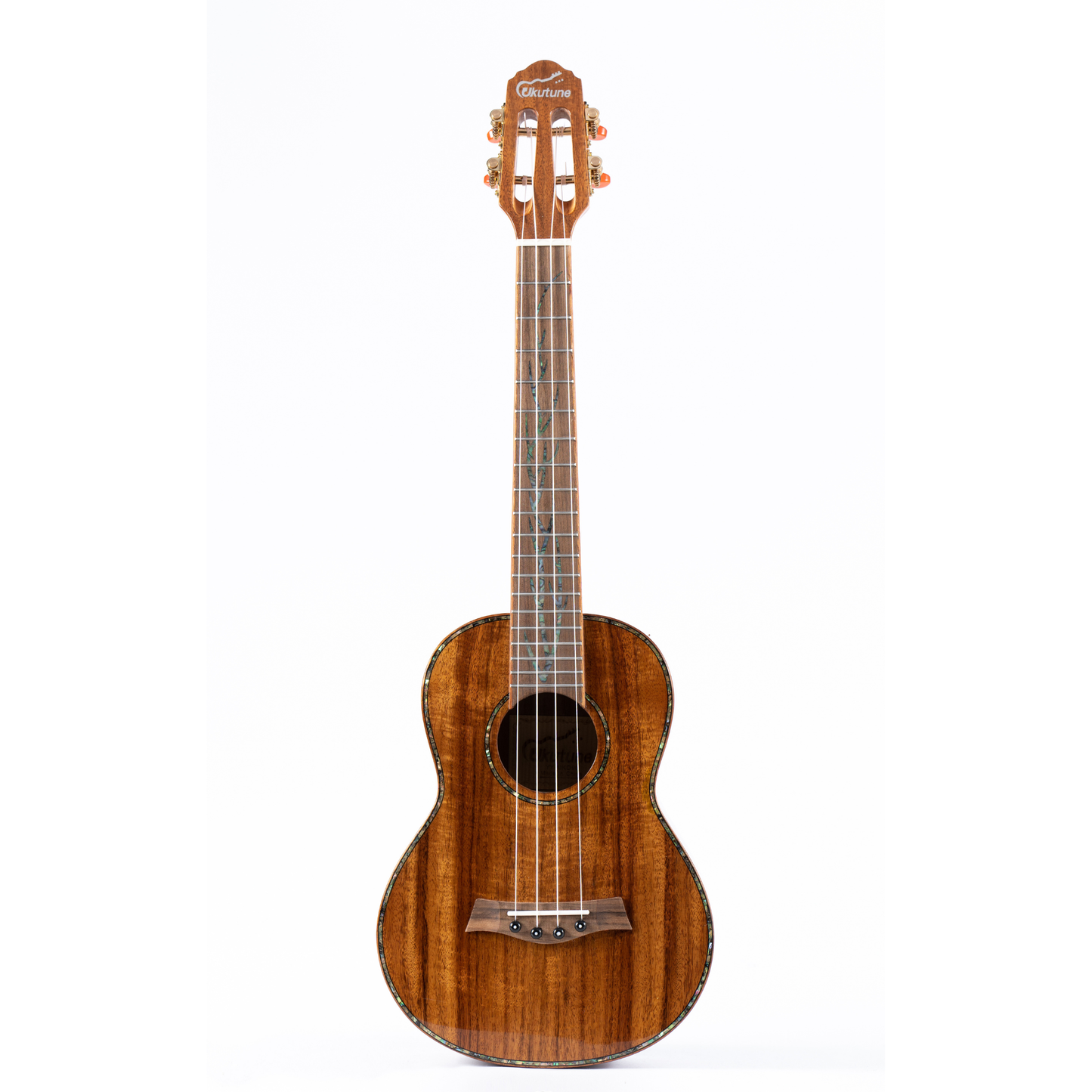 UKD90 Solid Flamed Koa Wood Tenor Ukulele
