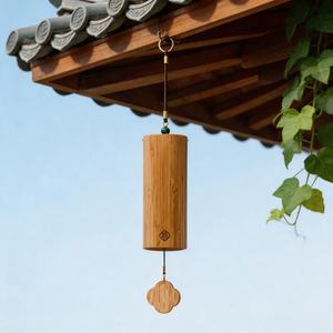 C Chord, E Chord, Am Chord, Dm Chord, Fm Chord, G Chord, Wind Chime, Bamboo, Natural Color product photo 2