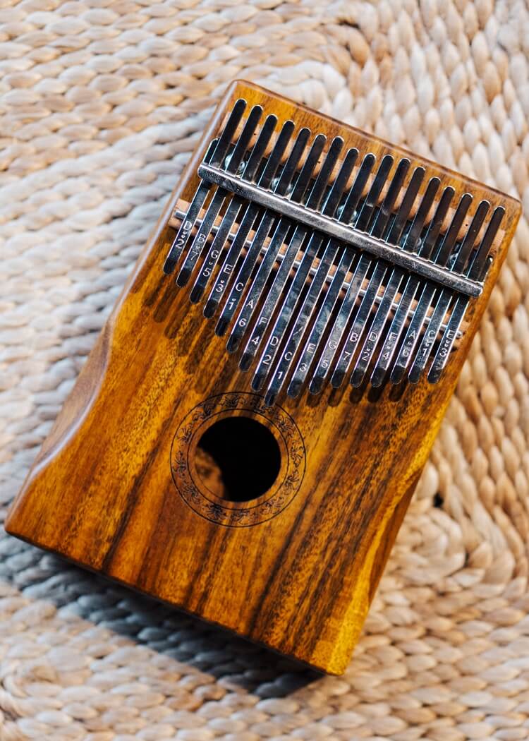 KLA2 Solid Acacia Koa Wooden 17-Keys Kalimba