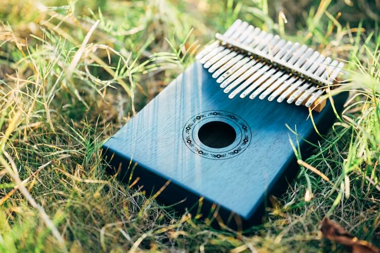 KLA1 Solid Koa Wooden 17-Keys Kalimba