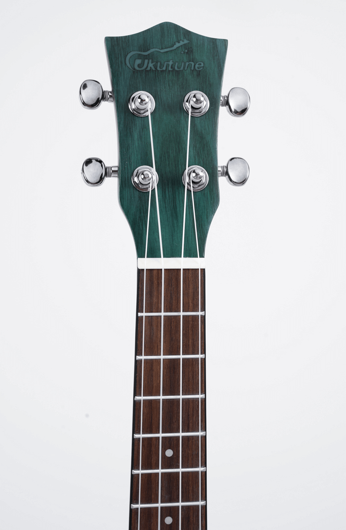 UKA1 Ash Wood Tenor Ukulele Matte Green