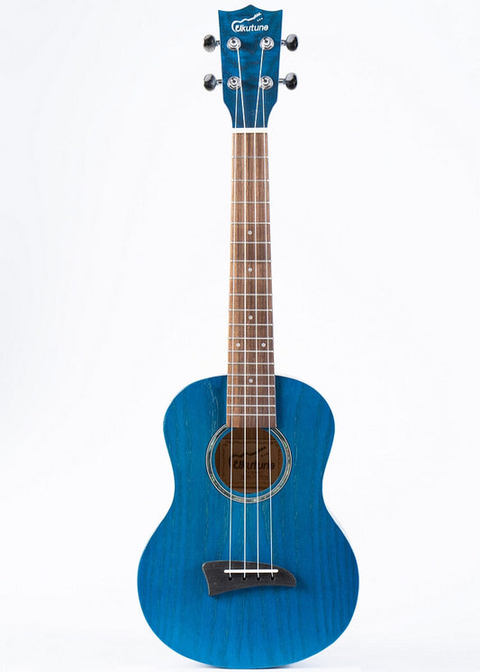 UKA1 Ash Wood Tenor Ukulele Matte Blue