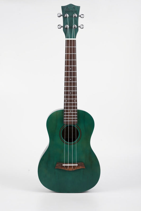 UKA1 Ash Wood Tenor Ukulele Matte Green