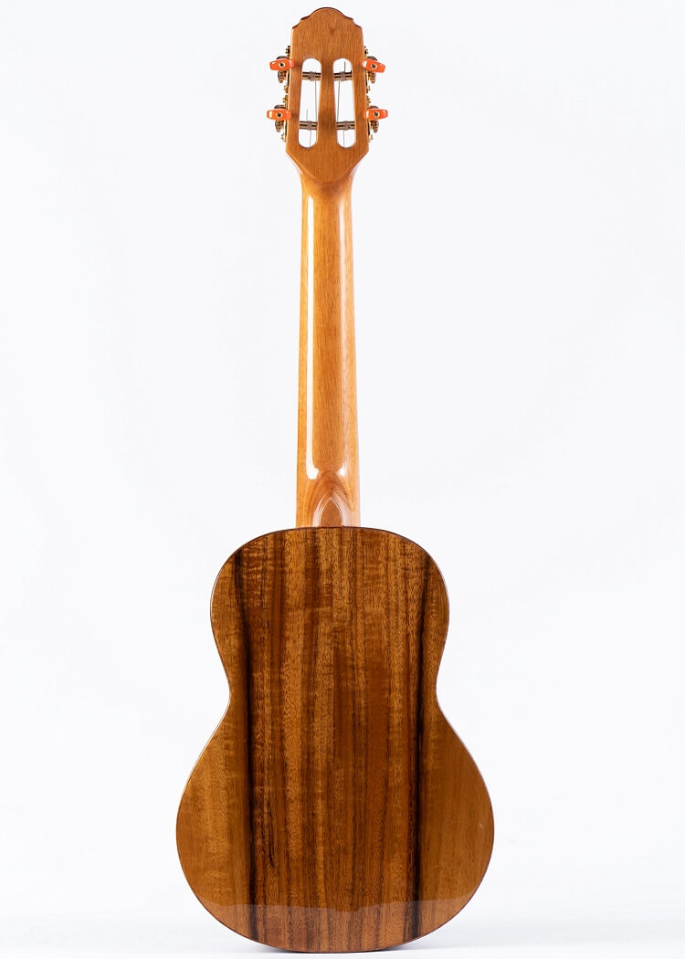 UKD90 Solid Flamed Koa Wood Tenor Ukulele