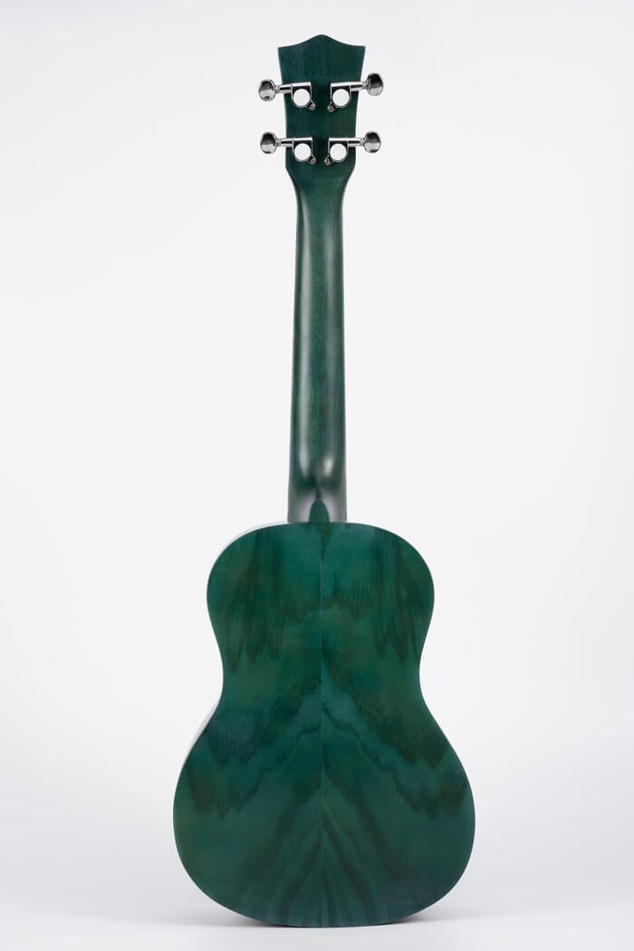 UKA1 Ash Wood Tenor Ukulele Matte Green