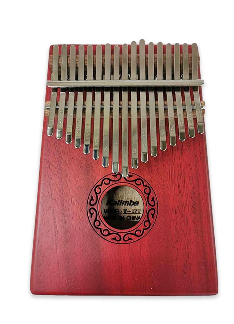 KLO1 Solid Okoume Wooden 17-Keys Kalimba