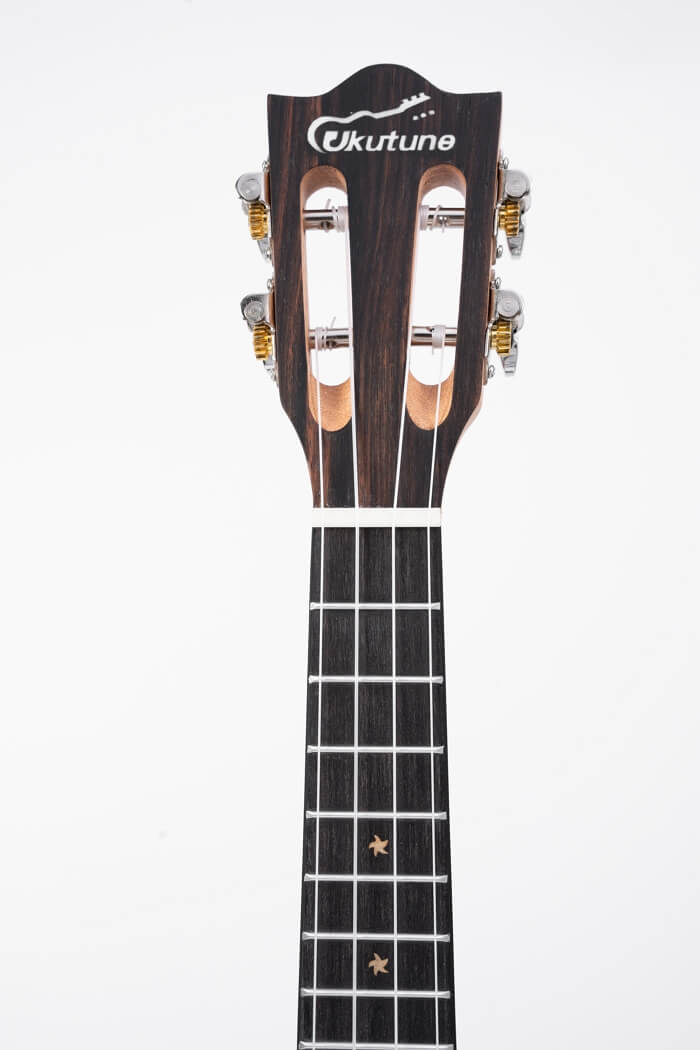 UKE1 Solid Spruce Wood Concert Ukulele